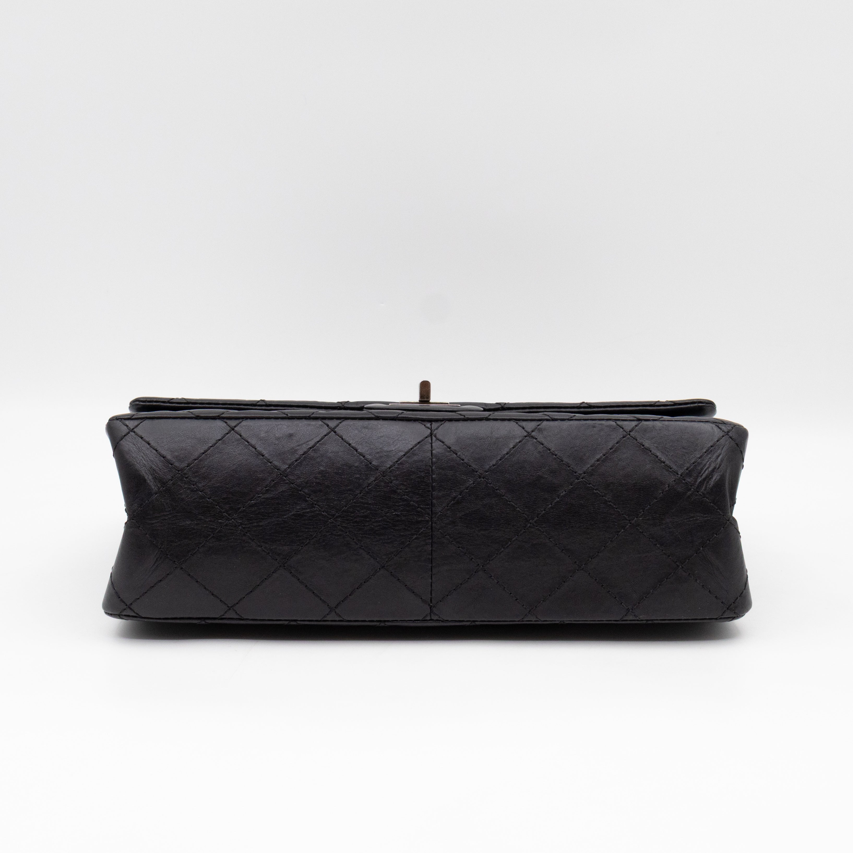 2.55 Reissue 226 Double Flap Bag Black Leather