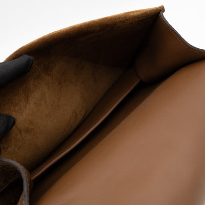 Dionysus Small GG Brown Suede Leather