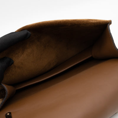 Dionysus Small GG Brown Suede Leather