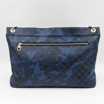 Hunter Messenger Damier Cobalt Camouflage Blue