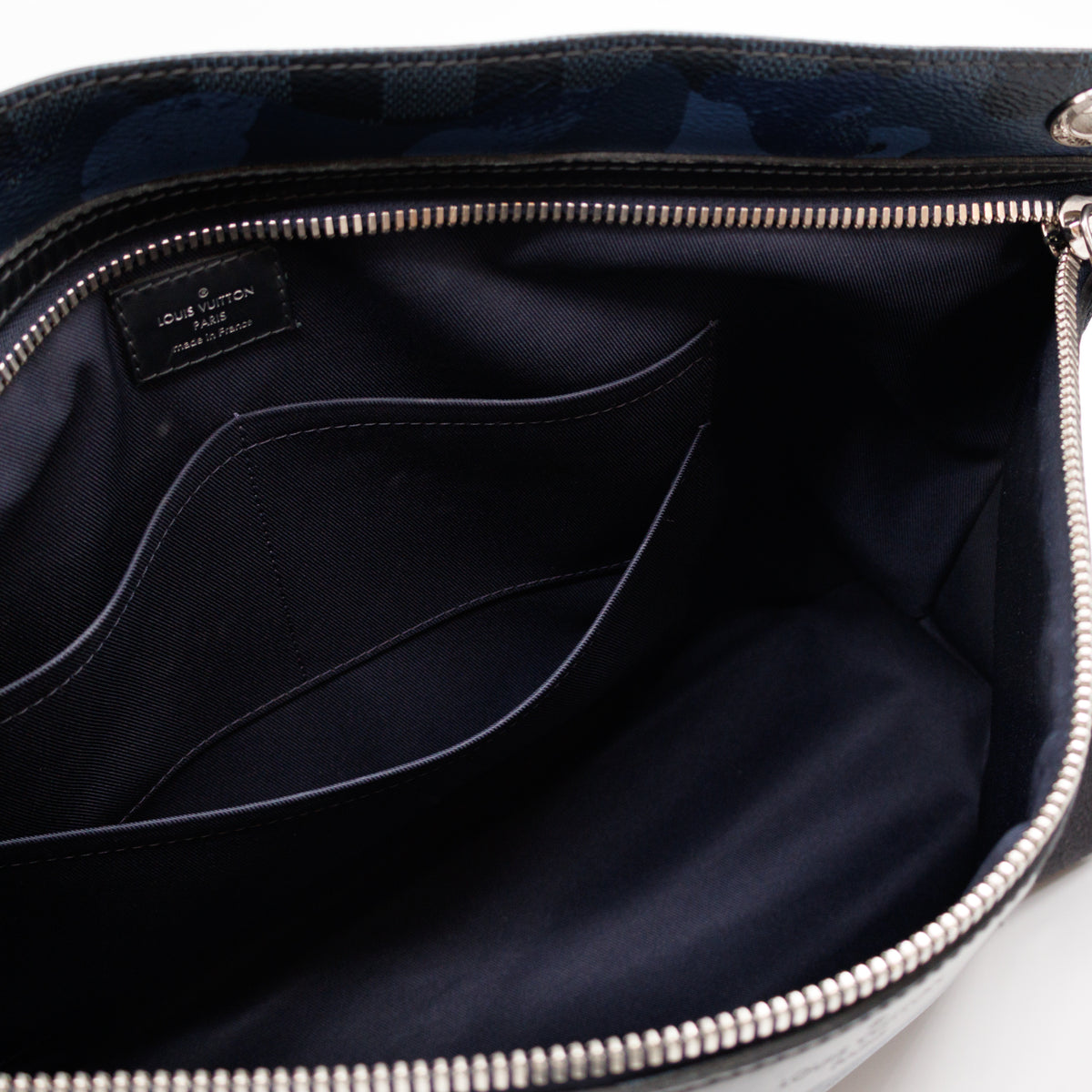 Hunter Messenger Damier Cobalt Camouflage Blue