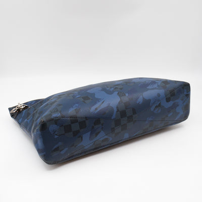 Hunter Messenger Damier Cobalt Camouflage Blue