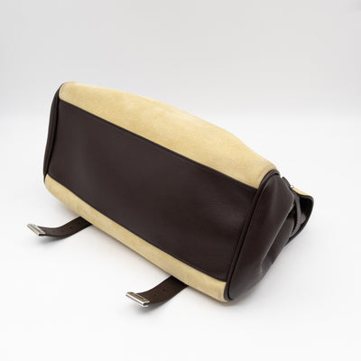 Alexa Top Handle Wild Primrose Suede