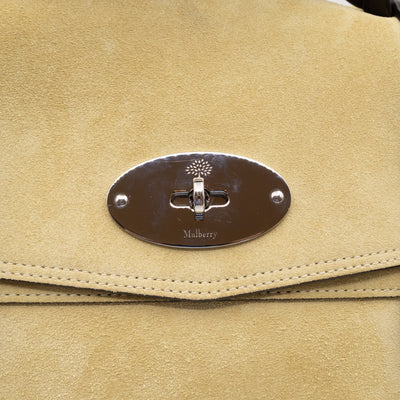Alexa Top Handle Wild Primrose Suede