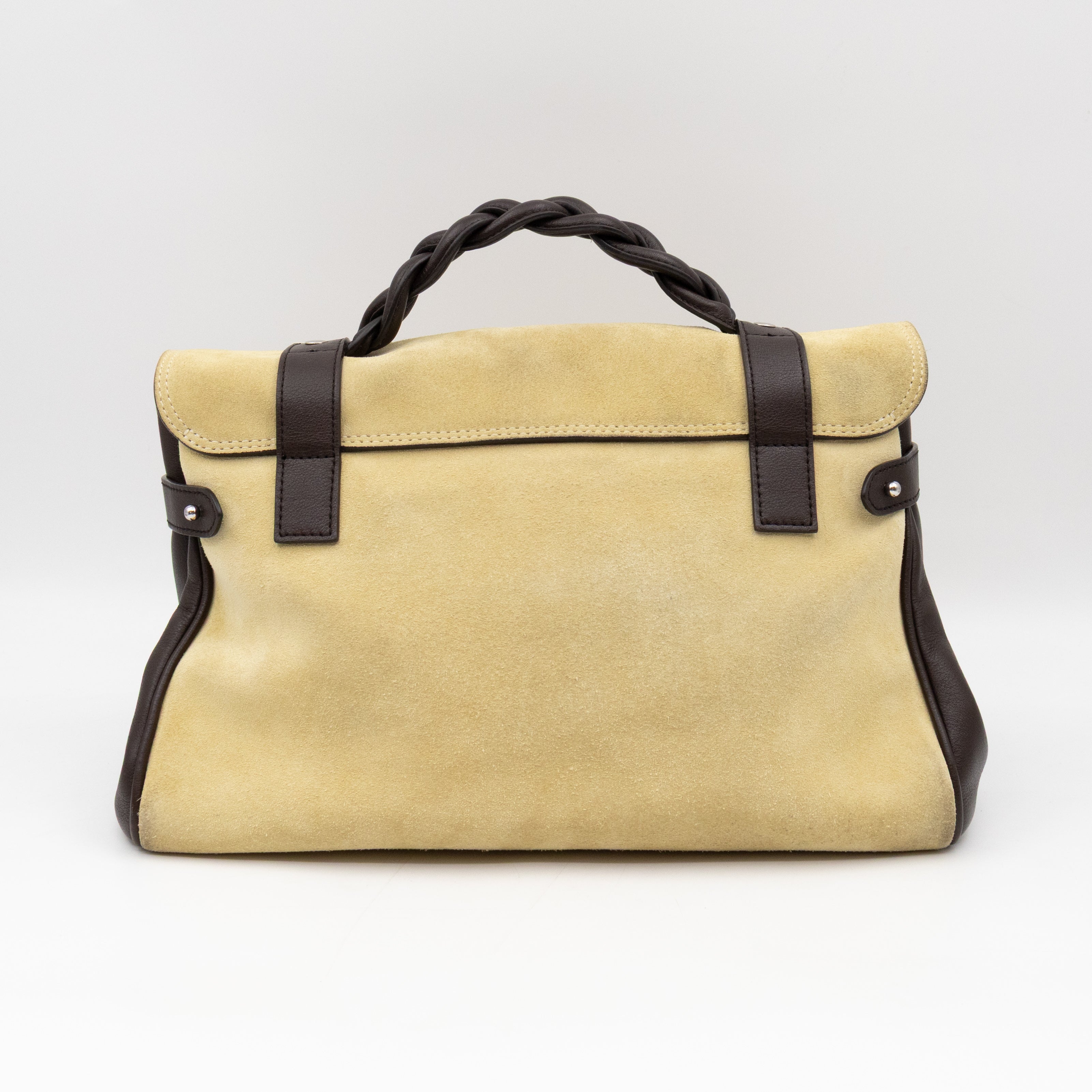 Alexa Top Handle Wild Primrose Suede