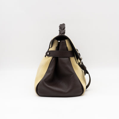 Alexa Top Handle Wild Primrose Suede