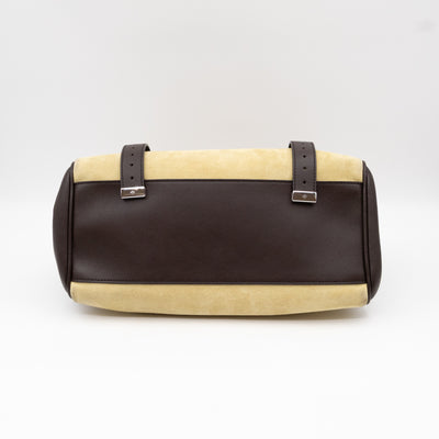 Alexa Top Handle Wild Primrose Suede