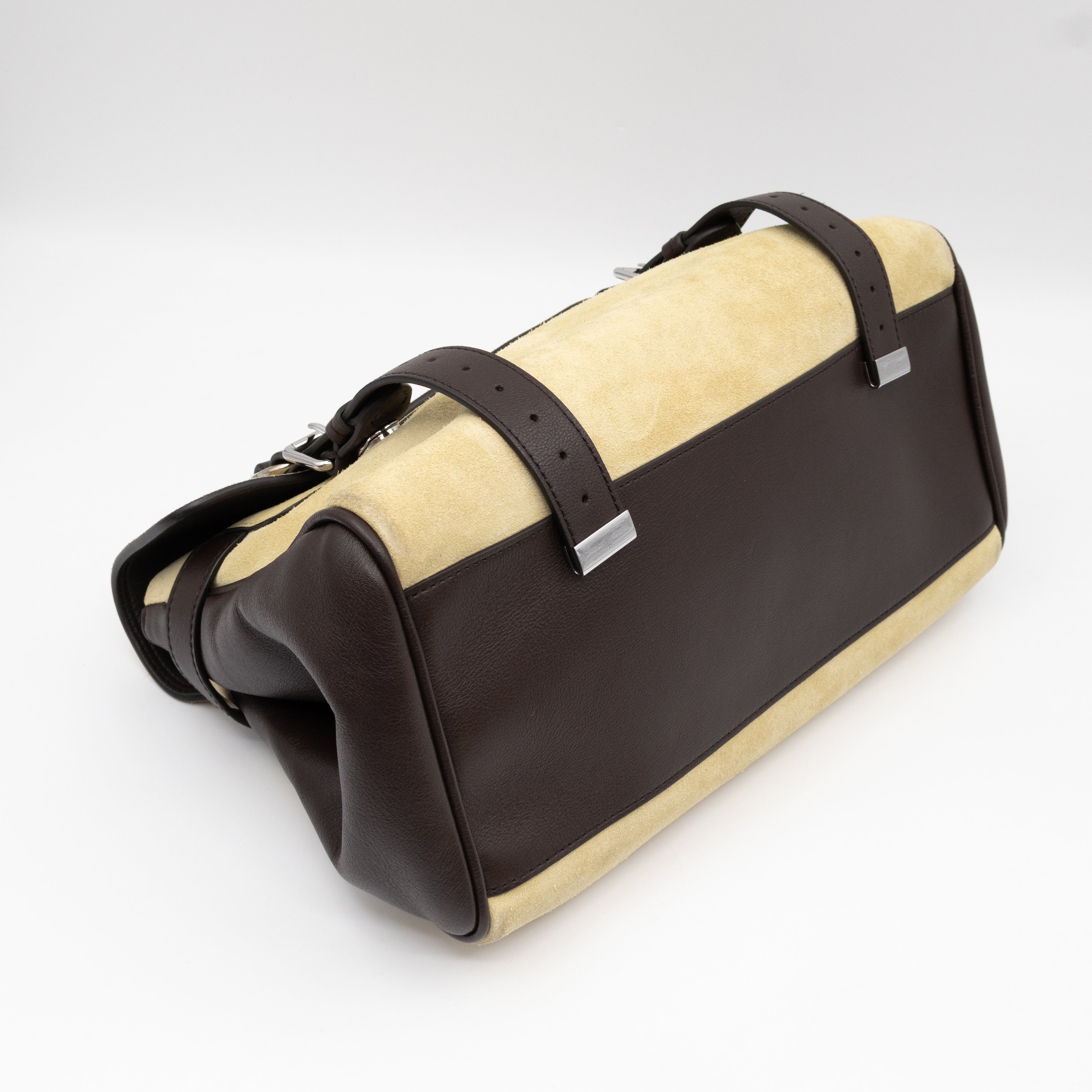 Alexa Top Handle Wild Primrose Suede