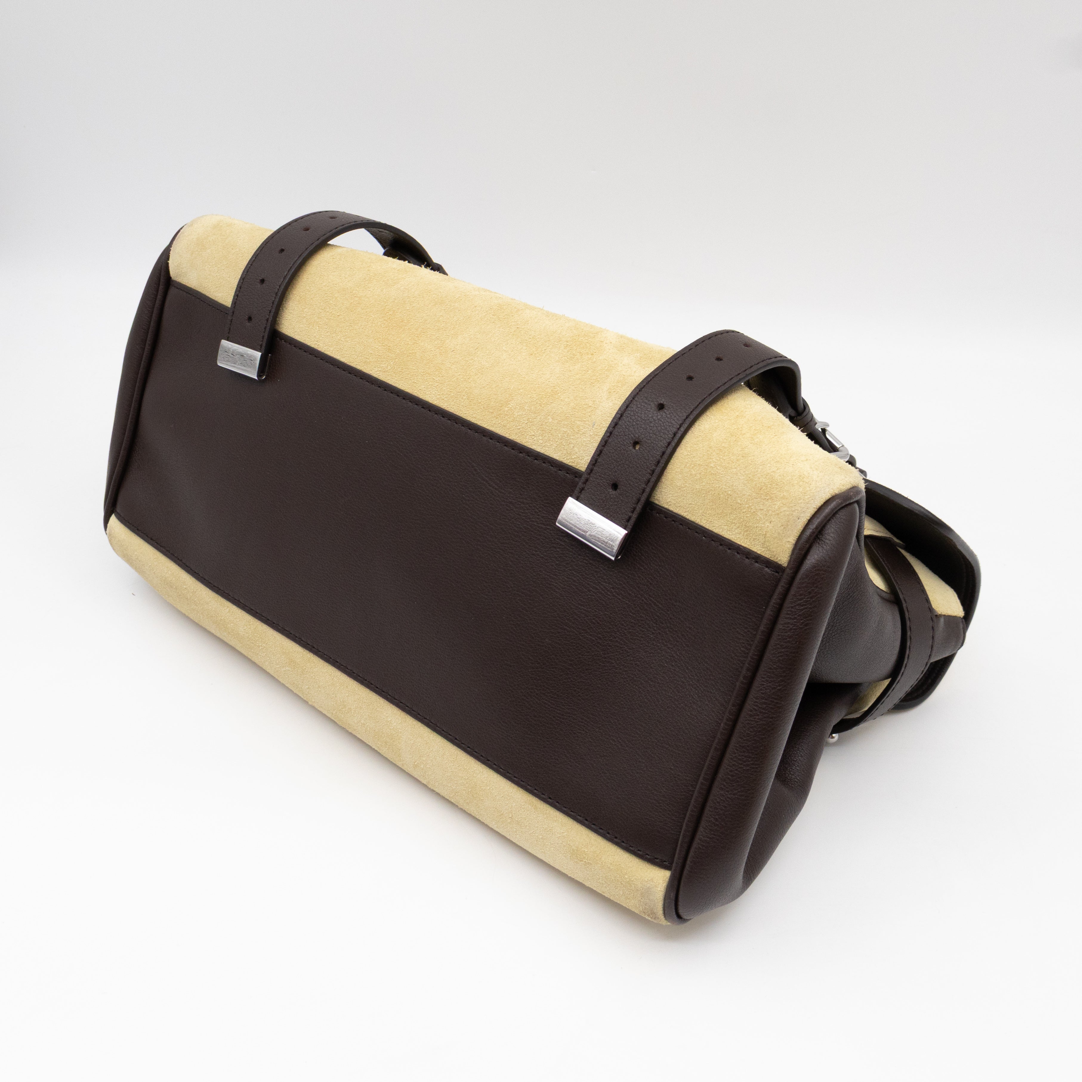 Alexa Top Handle Wild Primrose Suede