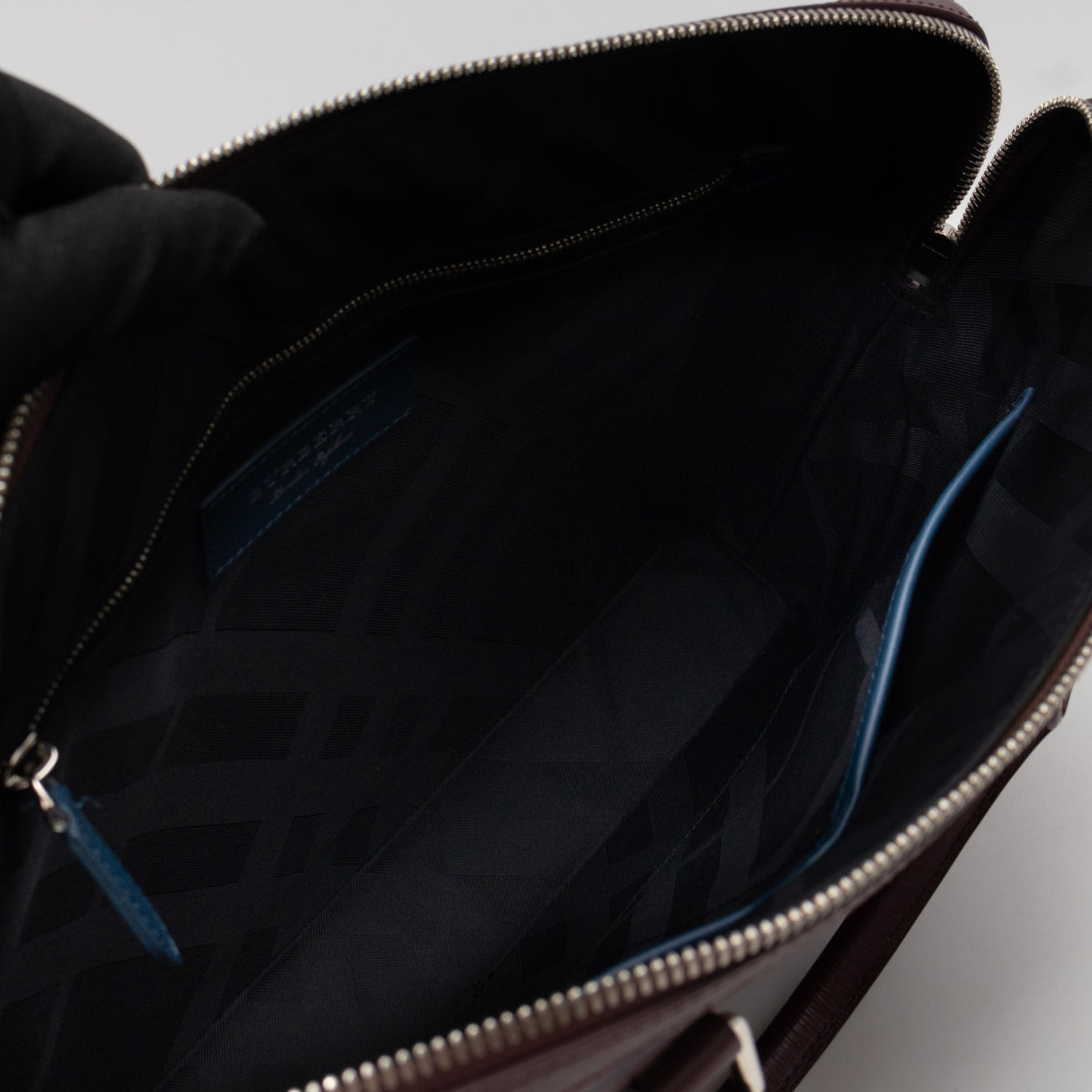 Barrow Briefcase Burgundy Leather