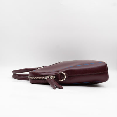 Barrow Briefcase Burgundy Leather