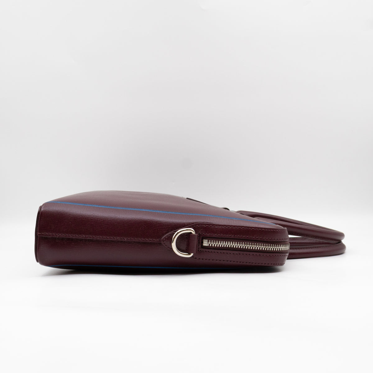Barrow Briefcase Burgundy Leather
