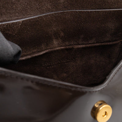 Toyin Shoulder Bag Brown Brushed Leather