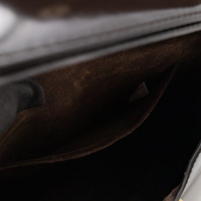 Toyin Shoulder Bag Brown Brushed Leather