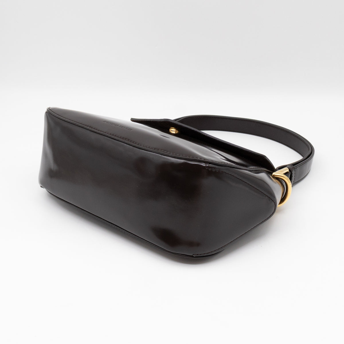 Toyin Shoulder Bag Brown Brushed Leather