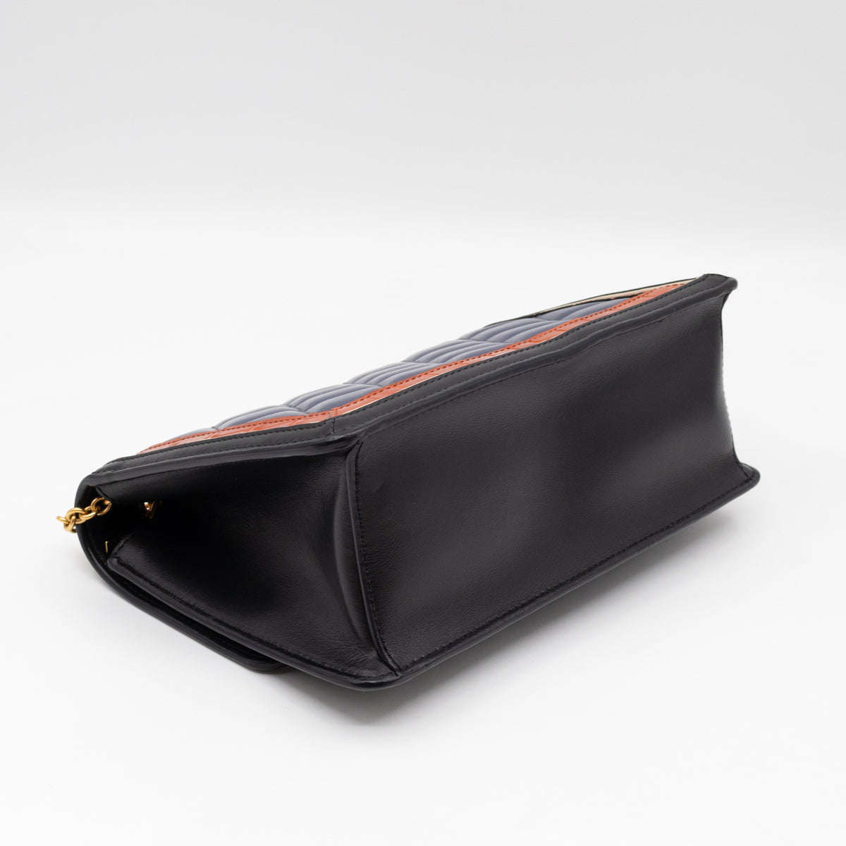 Darley Shoulder Bag Black & Elephant Grey Leather