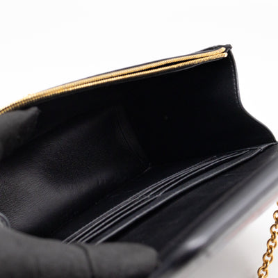 Darley Shoulder Bag Black & Elephant Grey Leather