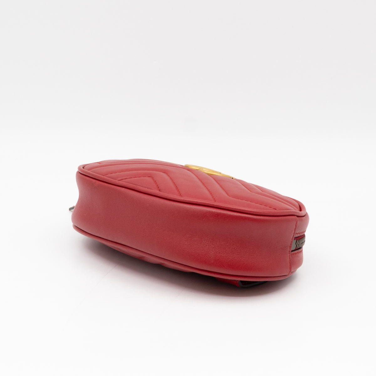 GG Marmont Matelasse Belt Bag Red