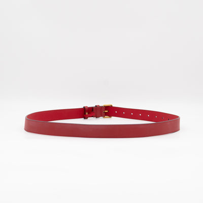 GG Marmont Matelasse Belt Bag Red