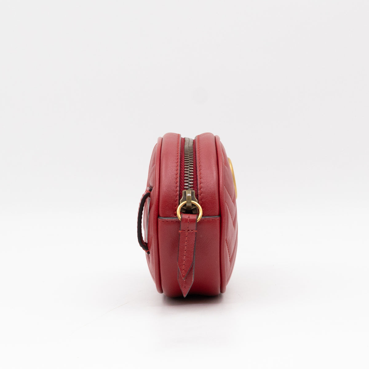 GG Marmont Matelasse Belt Bag Red