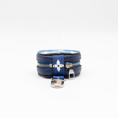Horizon Wireless Earphone Case Escale Blue Monogram