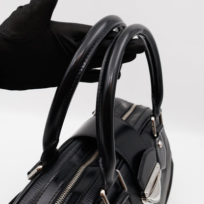Montaigne Bowling Bag GM Black Epi Leather