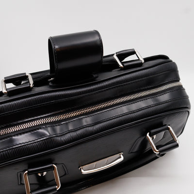 Montaigne Bowling Bag GM Black Epi Leather