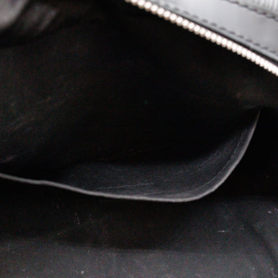 Montaigne Bowling Bag GM Black Epi Leather