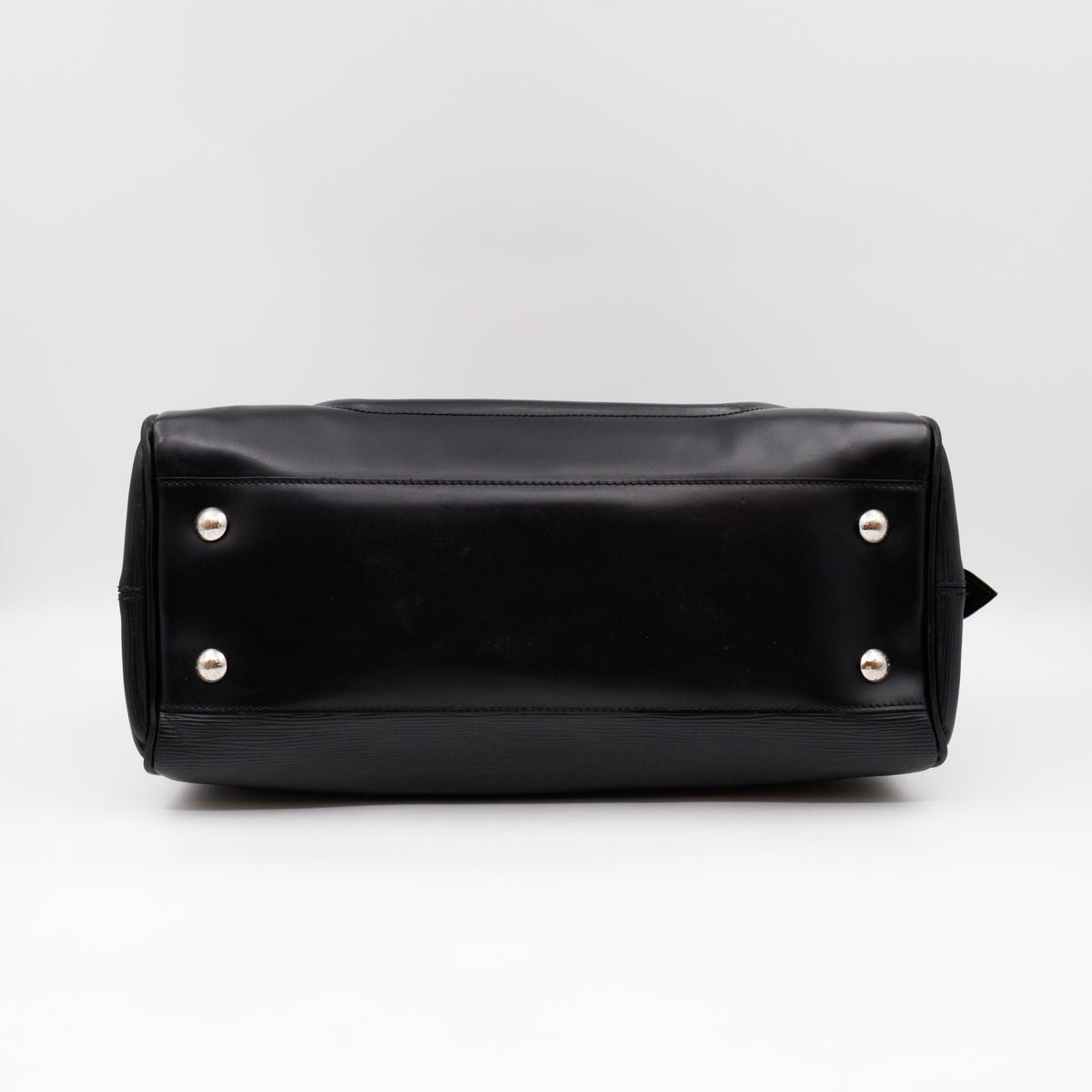 Montaigne Bowling Bag GM Black Epi Leather