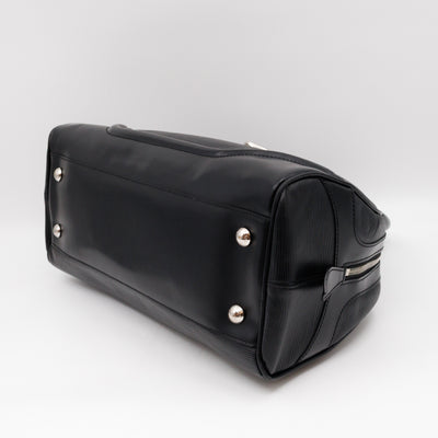 Montaigne Bowling Bag GM Black Epi Leather