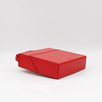 Daisey Crossbody Bag Red Calfskin Leather