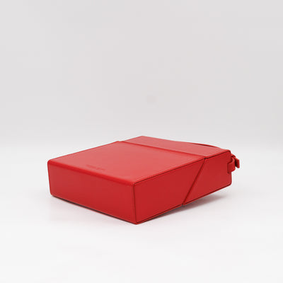 Daisey Crossbody Bag Red Calfskin Leather