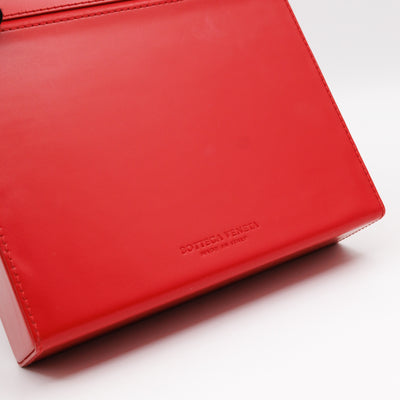 Daisey Crossbody Bag Red Calfskin Leather