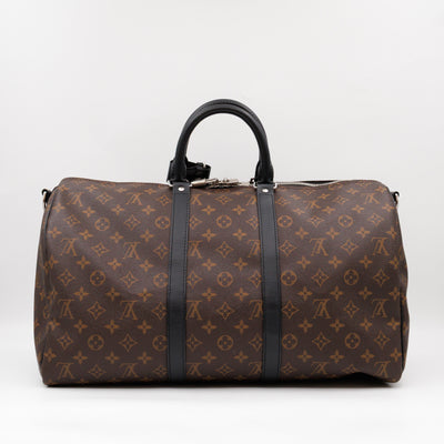 Keepall 45 Bandouliere Monogram Macassar