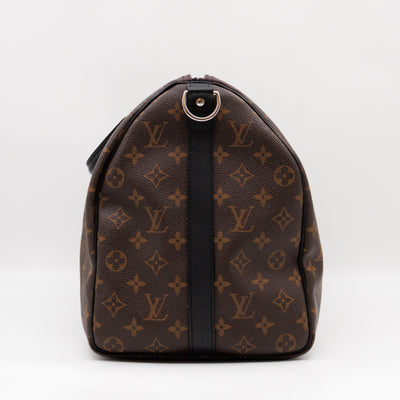 Keepall 45 Bandouliere Monogram Macassar