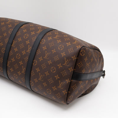 Keepall 45 Bandouliere Monogram Macassar