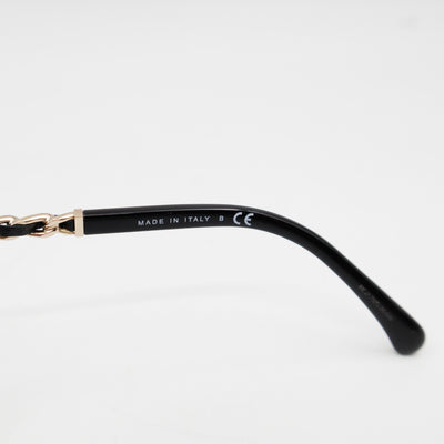 Square Sunglasses With Chanel Chain