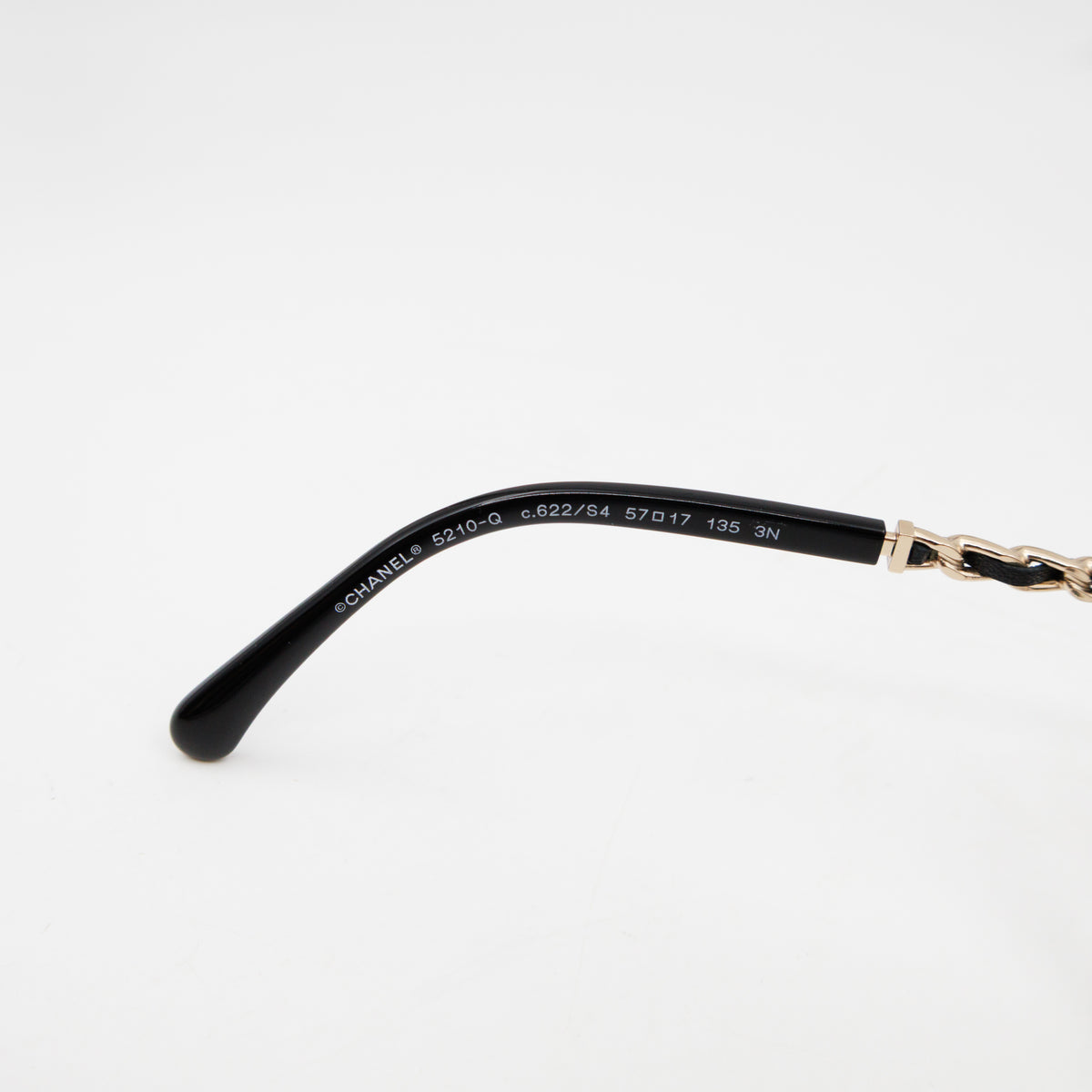 Square Sunglasses With Chanel Chain