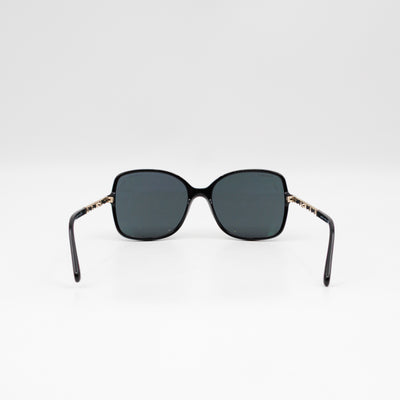 Square Sunglasses With Chanel Chain