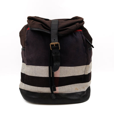 Drifton Backpack Black Canvas