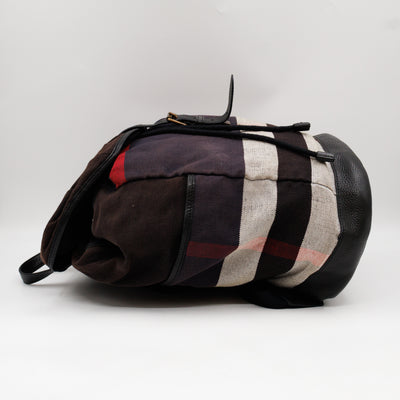 Drifton Backpack Black Canvas