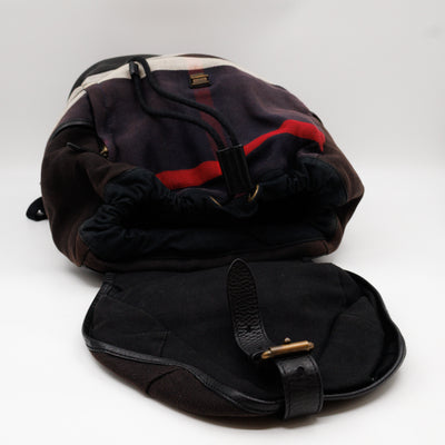 Drifton Backpack Black Canvas