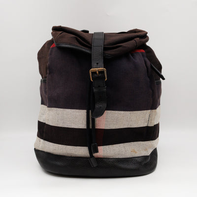 Drifton Backpack Black Canvas