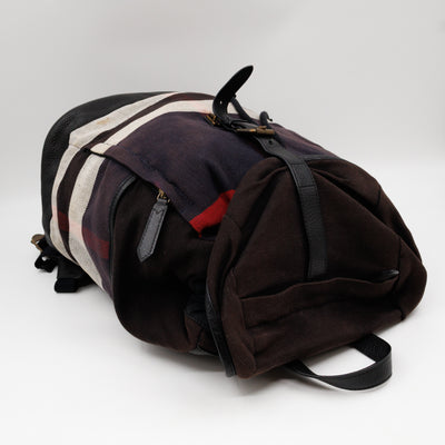 Drifton Backpack Black Canvas