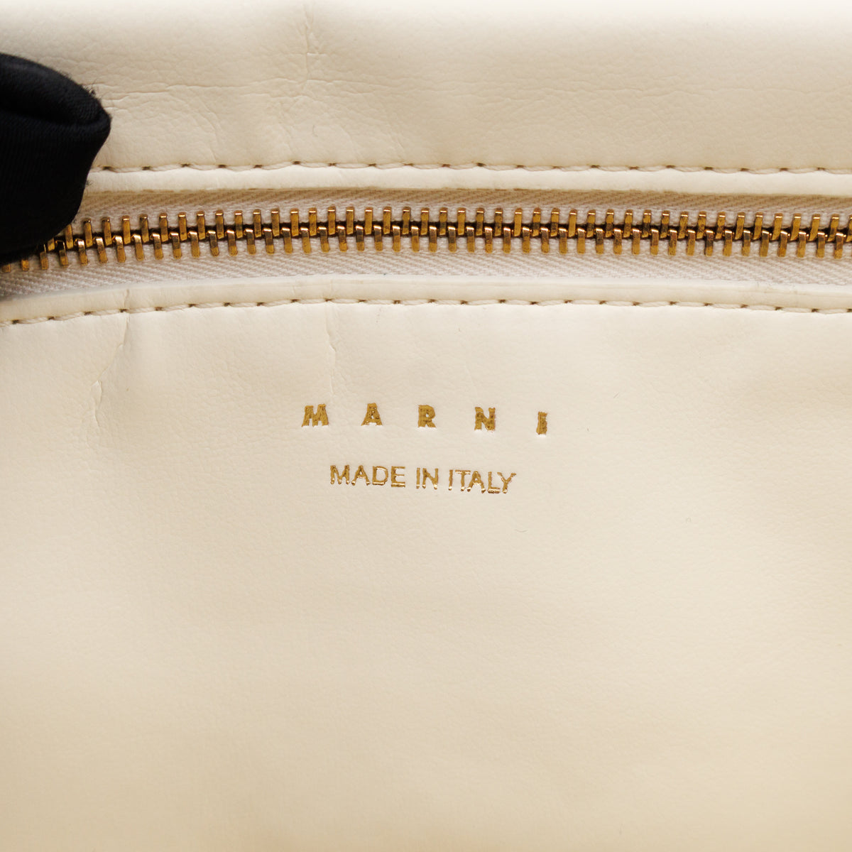 Prisma Large Shoulder Bag White Leather