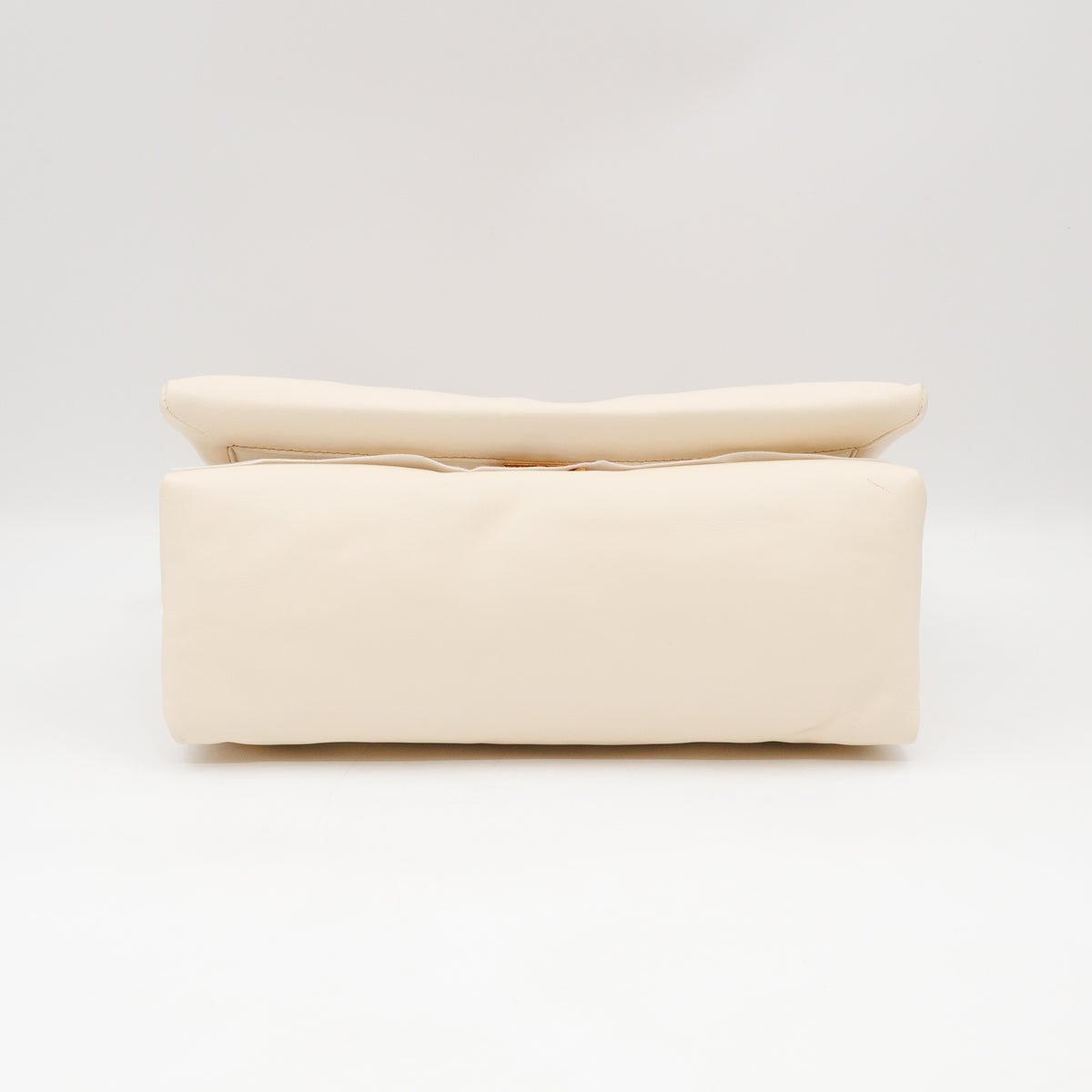 Prisma Large Shoulder Bag White Leather
