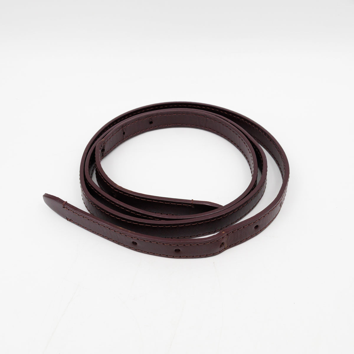 Grace Small Flap Bag Burgundy Leather