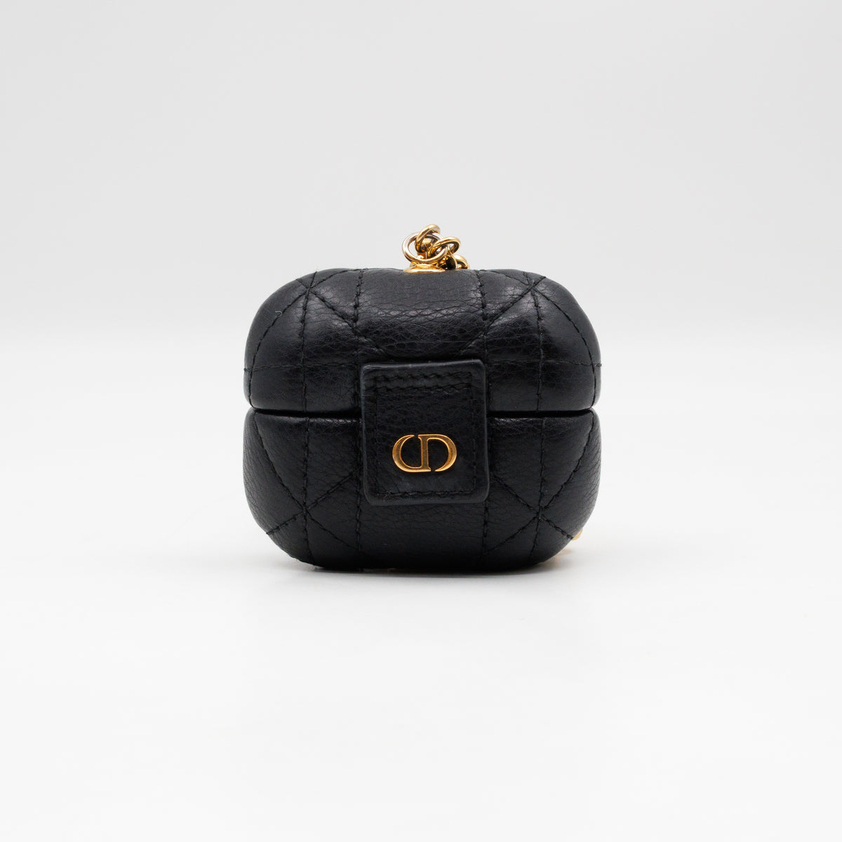 Airpods Pro Case Cannage Caro Black Leather