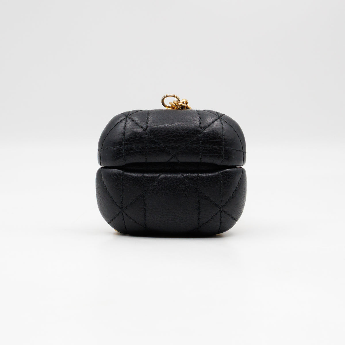 Airpods Pro Case Cannage Caro Black Leather