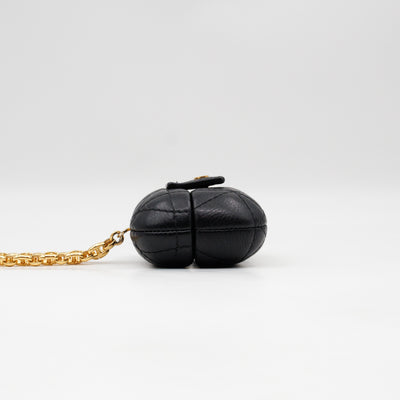 Airpods Pro Case Cannage Caro Black Leather